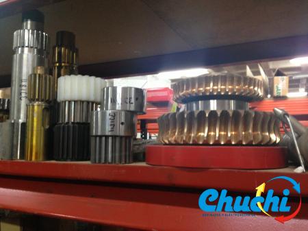 Pi&ntilde;ones y engranajes Reductores de gr&uacute;as